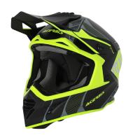 Acerbis Шлем кроссовый X-Track 22-06 Black/Fluo-Yellow в Тольятти