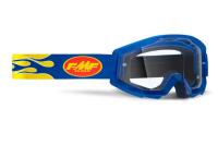 100% Очки FMF Powercore Goggle Flame Navy/Clear Lens в Тольятти