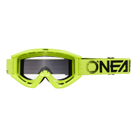Oneal Маска кроссовая B-Zero V.22 желтая оправа, прозрачная линза в Тольятти