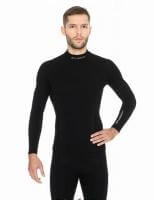 Brubeck Футболка мужская дл.рукав Wool Merino 78% Черный в Тольятти