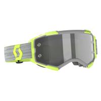 Scott Очки кроссовые Fury LS grey/yellow light sensitive grey works в Тольятти