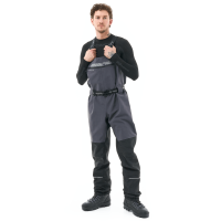 Dragonfly Вейдерсы мембранные Quad Pro 2025 Grey - Black в Тольятти