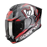 Scorpion Exo Мотошлем Exo-530 Air Rok Серый/Черный/Красный в Тольятти