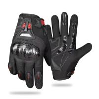 Ones Again Перчатки текст MG07-CF black-red в Тольятти