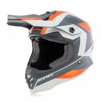 Acerbis Шлем детский Impact Steel Junior Orange/Grey в Тольятти