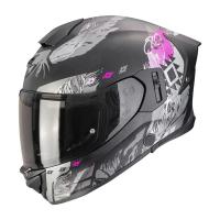 Scorpion Exo Мотошлем Exo-530 Air Hadji Черный/Серый/Розовый в Тольятти