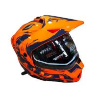 AiM Шлем детский JK802Y Orange/Blue в Тольятти