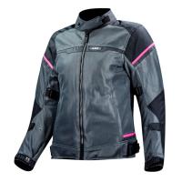 LS2 Мотокуртка женская Riva Lady черно-темно-серо-розовый в Тольятти