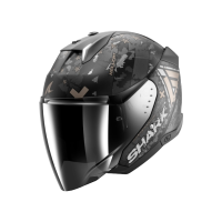 Shark Шлем Skwal I3 Jet Hellcat Mat Black/Chrome/Anthracite в Тольятти