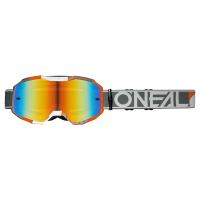 Oneal Маска кроссовая B-10 Duplex V.24, оранжевый, иридиевые линзы в Тольятти