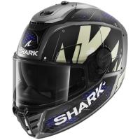 Shark Шлем Spartan RS Stingrey Mat Antracite/Antracite/Blue в Тольятти