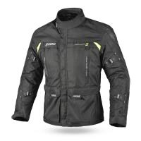 Dimox Мотокуртка текстиль Explorer Mens Touring Black/Yellow в Тольятти