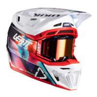Leatt Шлем кроссовый 8.5 Royal Blue-Red V26 + очки Velocity 5.5 в Тольятти