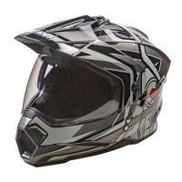 AIM Шлем кросс/эндуро JK802S Black/Grey/White в Тольятти