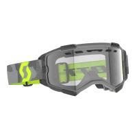 Scott Очки Fury Enduro light grey/neon yellow/clear в Тольятти