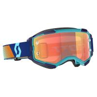 Scott Очки Fury royal blue/orange orange chrome works в Тольятти