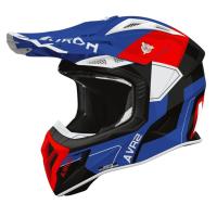 Airoh Шлем Aviator Ace 2 Shield Blue-Red Gloss в Тольятти