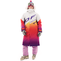 Dragonfly Плащ зимний Race Coat Winter Sunset Woman 2025 Orange - Violet в Тольятти