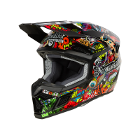 Oneal Шлем кроссовый детский 3Series Youth Crank V.24 красный/ зеленый в Тольятти