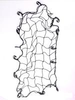 STARKS Сетка багажная NET KVADRO (80/80) Чёрный в Тольятти