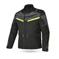 Dimox Мотокуртка текстиль Tour Tech Mens Black/Grey/Yellow в Тольятти