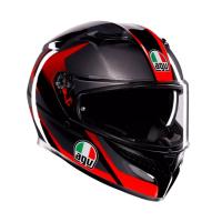 AGV Шлем K3 Striga Black/Grey/Red в Тольятти