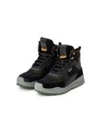 Scout Мотоботинки мужские Sneaker Черный/Коричневый в Тольятти