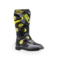 Sidi Ботинки детские Flame Black/Lime/Grey в Тольятти
