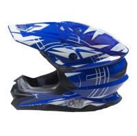 AiM Шлем кроссовый JK803S Blue/White в Тольятти