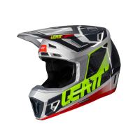 Leatt Шлем кроссовый Helmet Kit Moto 7.5 V25 Steel в Тольятти