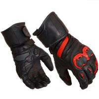Scout Перчатки кожаные Carbon Черный/Белый/Красный в Тольятти