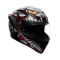 AGV Шлем K1 S Lyzard Matt Black/Grey/Red в Тольятти