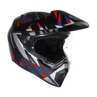 AGV Шлем AX9 E2206 V26 Steppa Carbon/Red/Blue в Тольятти