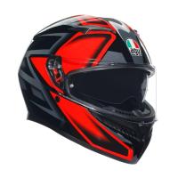 AGV Шлем K3 Compound Black/Red в Тольятти