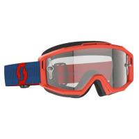 Scott Очки Split OTG dark blue/neon red/clear works в Тольятти