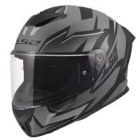 LS2 Мотошлем FF820 Rapid III Xtrem Black Grey в Тольятти
