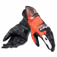 Dainese Перчатки Carbon 4 Long Black/Fluo-Red/White в Тольятти