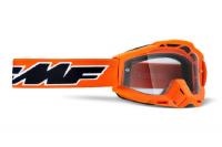 100% Маска кросс FMF Powerbomb Rocket Orange - прозрачная линза в Тольятти