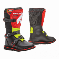 Forma Ботинки кроссовые детские Rock Black/Red/Yellowfluo в Тольятти