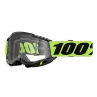 100% Очки подростковые Accuri 2 Neon Yellow / Clear в Тольятти