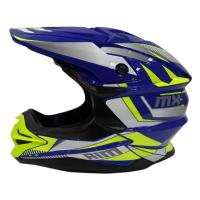 AiM Шлем JK803S Tondo Blue/Yellow/White в Тольятти