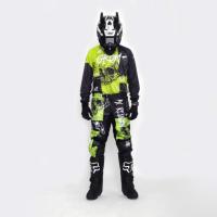 Grom Штаны кроссовые подростковые MX Religion lime в Тольятти