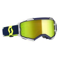 Scott Очки кроссовые Fury blue/grey yellow chrome works в Тольятти