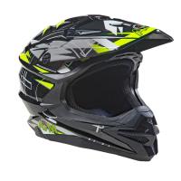 AiM Шлем кроссовый JK803S Yellow/Black в Тольятти