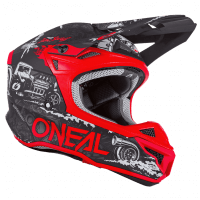 ONEAL Кроссовый шлем 5Series HR Черный/Красный в Тольятти