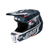 Leatt Шлем кроссовый Helmet Kit Moto 3.5 V25 Blue в Тольятти