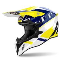 Airoh Мотошлем Wraaap Feel Yellow/Blue Gloss в Тольятти