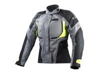 LS2 Мотокуртка женская Phase Lady Jacket серо-чёрно-жёлтый в Тольятти