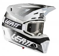 Leatt Шлем кроссовый Kit Moto 7.5 V22 White в Тольятти