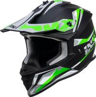 IXS шлем кроссовый 362 2.0 Черно-зеленый-белый в Тольятти